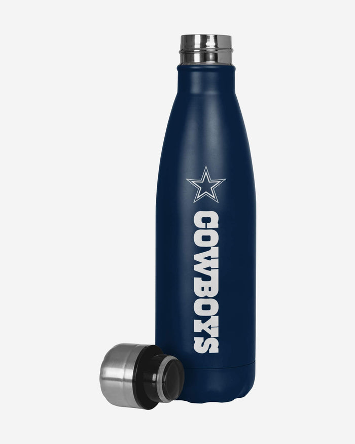 Dallas Cowboys Wordmark Chill Water Bottle FOCO - FOCO.com
