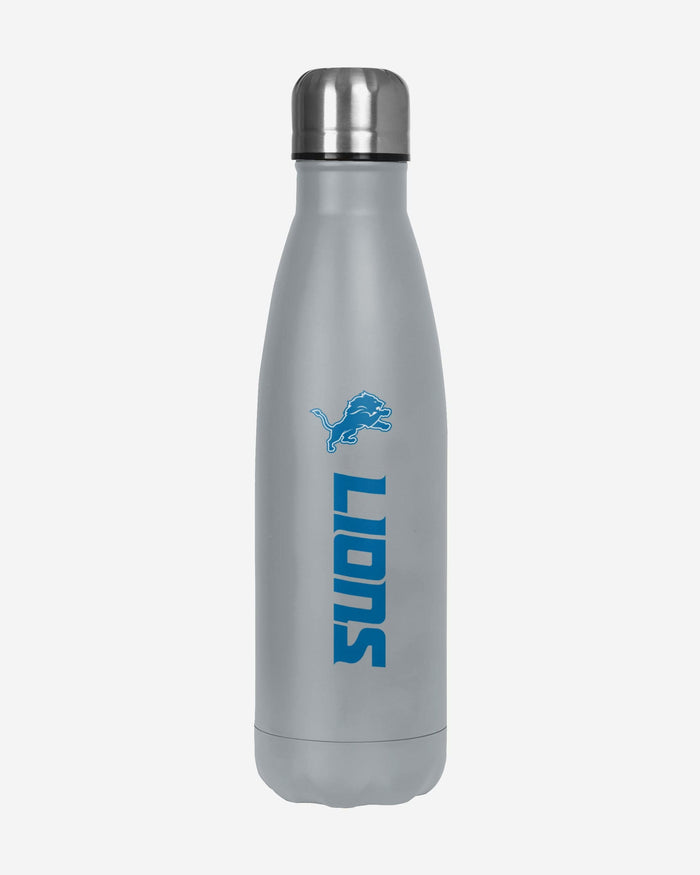 Detroit Lions Wordmark Chill Water Bottle FOCO - FOCO.com
