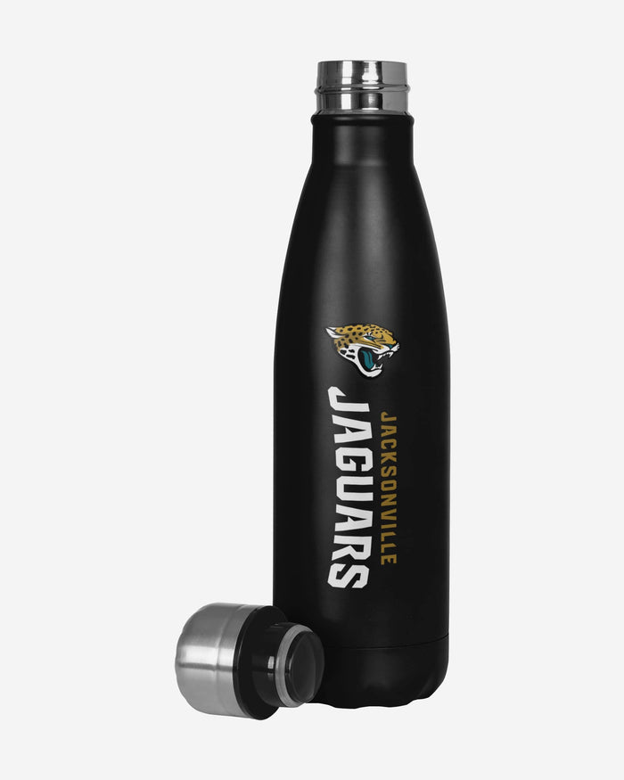 Jacksonville Jaguars Wordmark Chill Water Bottle FOCO - FOCO.com