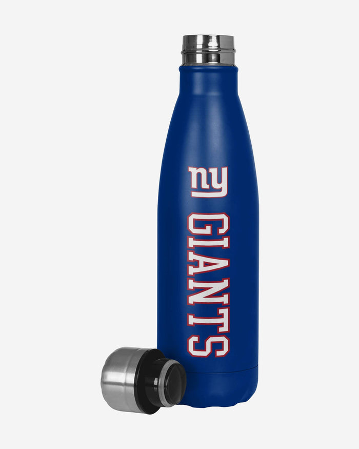 New York Giants Wordmark Chill Water Bottle FOCO - FOCO.com