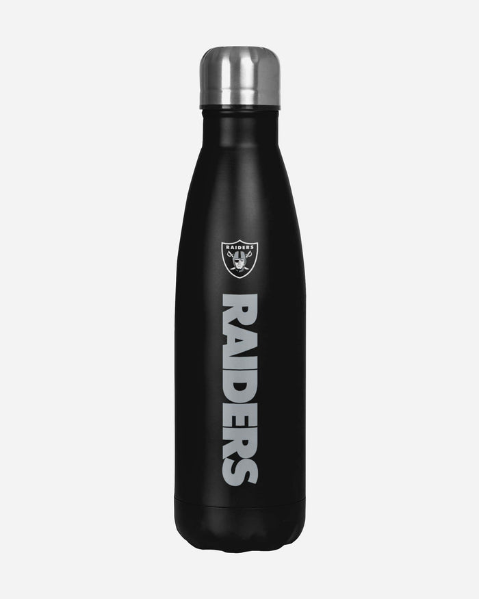 Las Vegas Raiders Wordmark Chill Water Bottle FOCO - FOCO.com