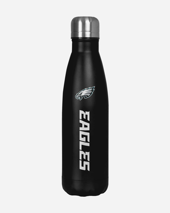 Philadelphia Eagles Wordmark Chill Water Bottle FOCO - FOCO.com