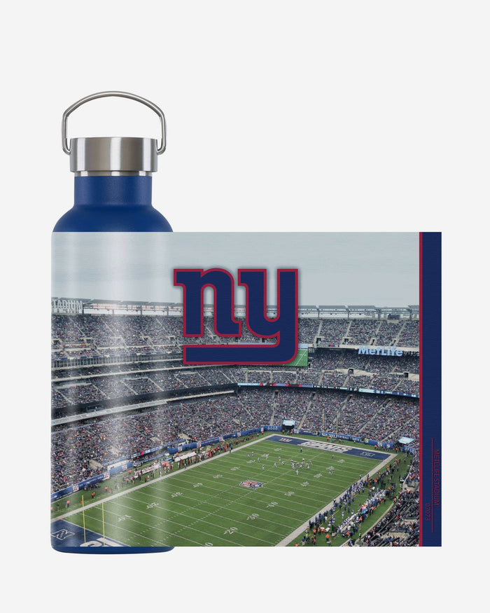 New York Giants Home Field Hydration 25 oz Bottle FOCO - FOCO.com