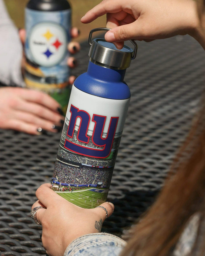 New York Giants Home Field Hydration 25 oz Bottle FOCO - FOCO.com