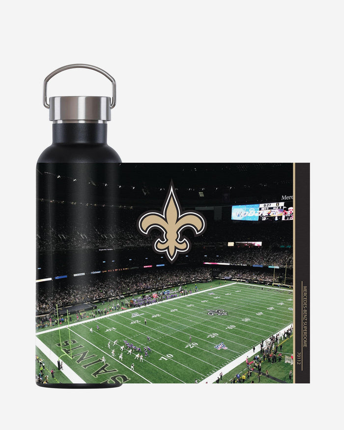 New Orleans Saints Home Field Hydration 25 oz Bottle FOCO - FOCO.com