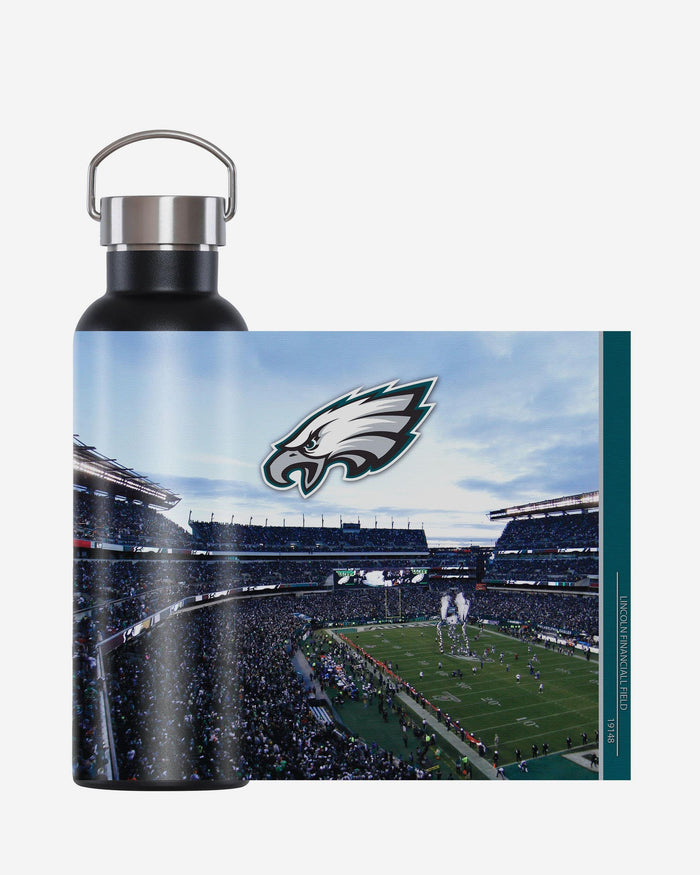 Philadelphia Eagles Home Field Hydration 25 oz Bottle FOCO - FOCO.com