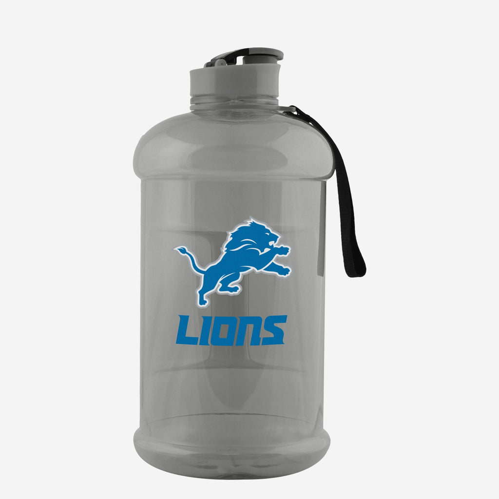 Detroit Lions Large Team Color Clear Sports Bottle FOCO - FOCO.com