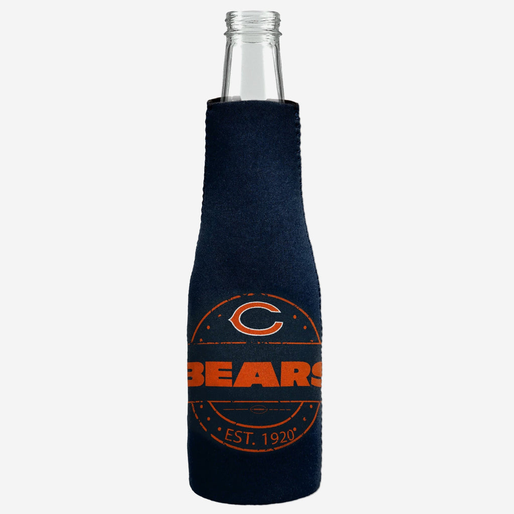 Chicago Bears Insulated Zippered Bottle Holder FOCO - FOCO.com