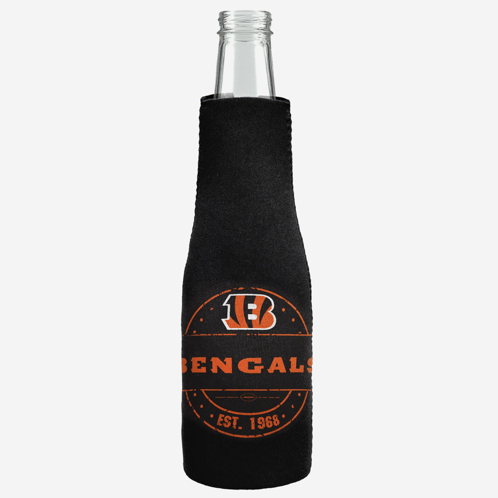 Cincinnati Bengals Insulated Zippered Bottle Holder FOCO - FOCO.com