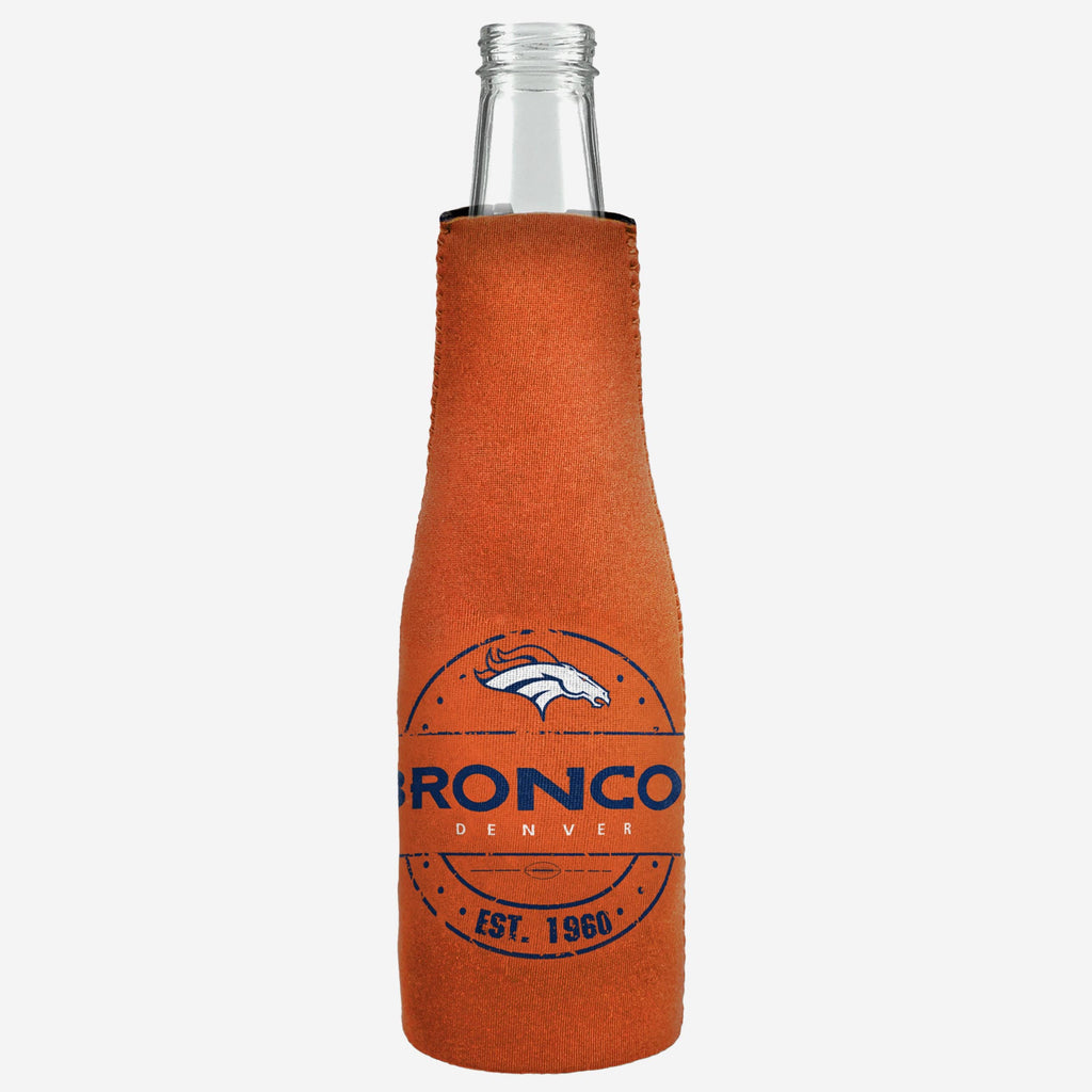 Denver Broncos Insulated Zippered Bottle Holder FOCO - FOCO.com