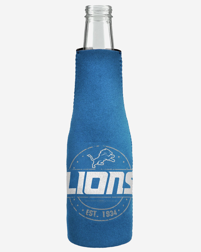 Detroit Lions Insulated Zippered Bottle Holder FOCO - FOCO.com