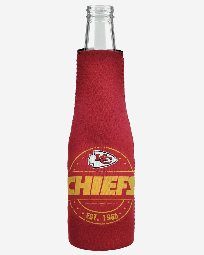 Kansas City Chiefs Insulated Zippered Bottle Holder FOCO - FOCO.com