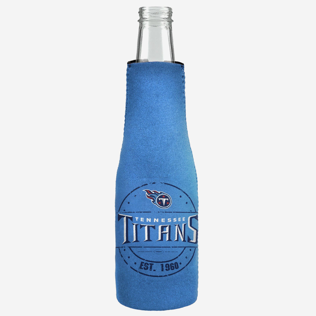 Tennessee Titans Insulated Zippered Bottle Holder FOCO - FOCO.com