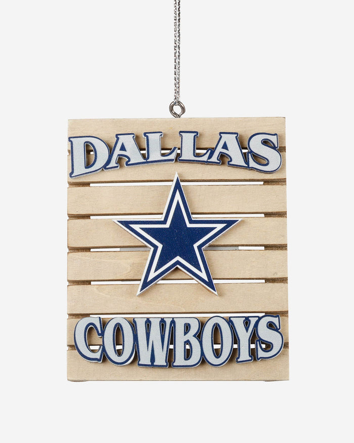 Dallas Cowboys Wood Pallet Sign Ornament FOCO - FOCO.com