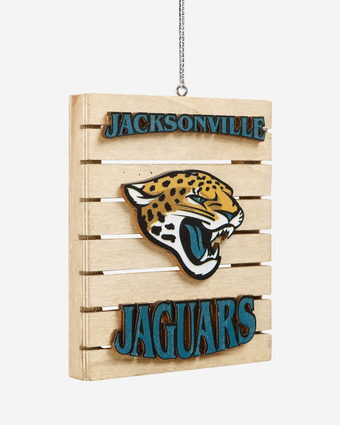 Jacksonville Jaguars Wood Pallet Sign Ornament FOCO - FOCO.com